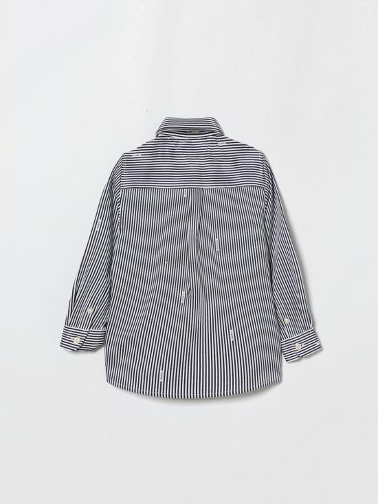 26SS [키즈] 타미힐피거 셔츠 KB0KB10155 C1G Blue - TOMMY HILFIGER