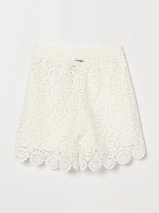 26SS [키즈] 트윈셋 쇼츠/버뮤다 261GJ2Q31 00526 White - TWINSET