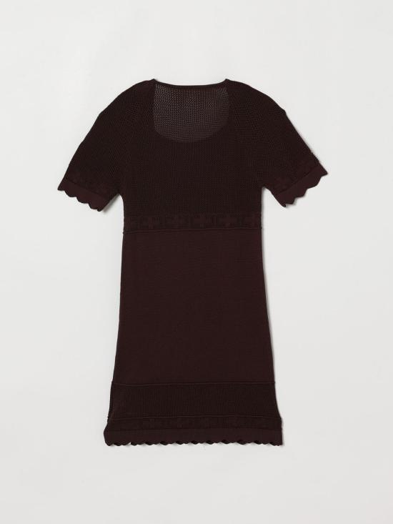 26SS [키즈] 엘리자베타프랜치 원피스 EFAB650CFL109 6028 Brown - ELISABETTA FRANCHI