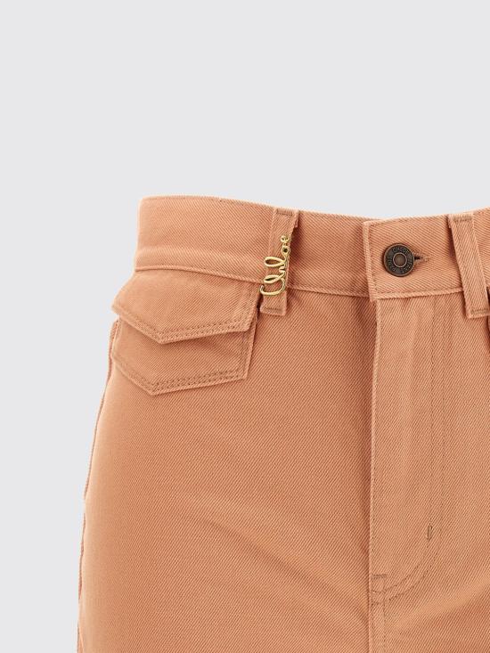 25FW 끌로에 숏팬츠 CH25UDS01252 81H Orange - CHLOE