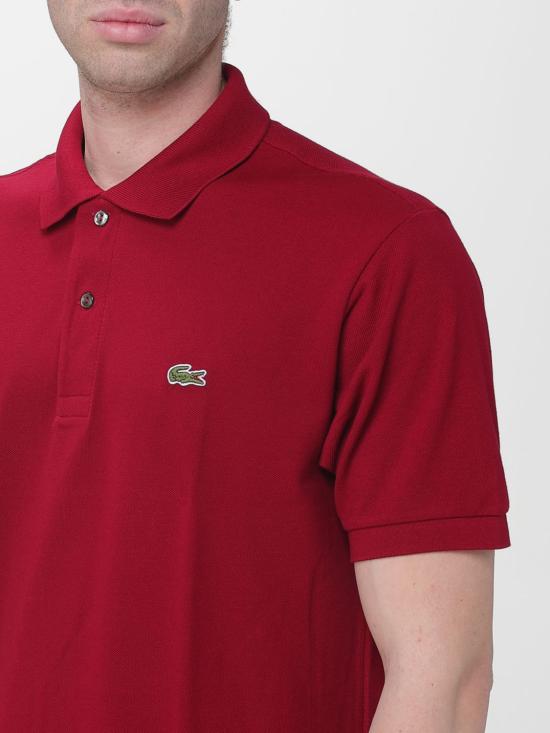26SS 라코스테 클래식 핏 피케 폴로 셔츠 L1212 476 Burgundy - LACOSTE