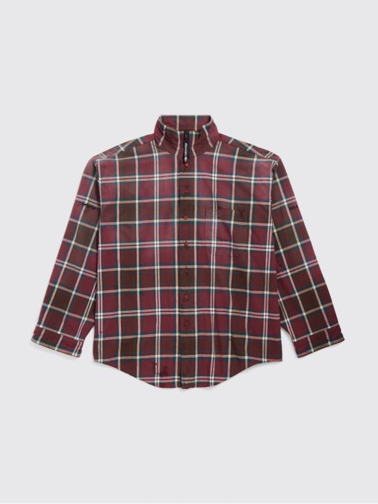 26SS 발렌시아가 긴팔 셔츠 850813TLM09 6164 Violet