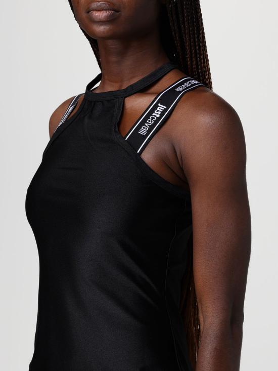 26SS 저스트까발리 롱 원피스 80PAO936J0108 899 Black - JUST CAVALLI