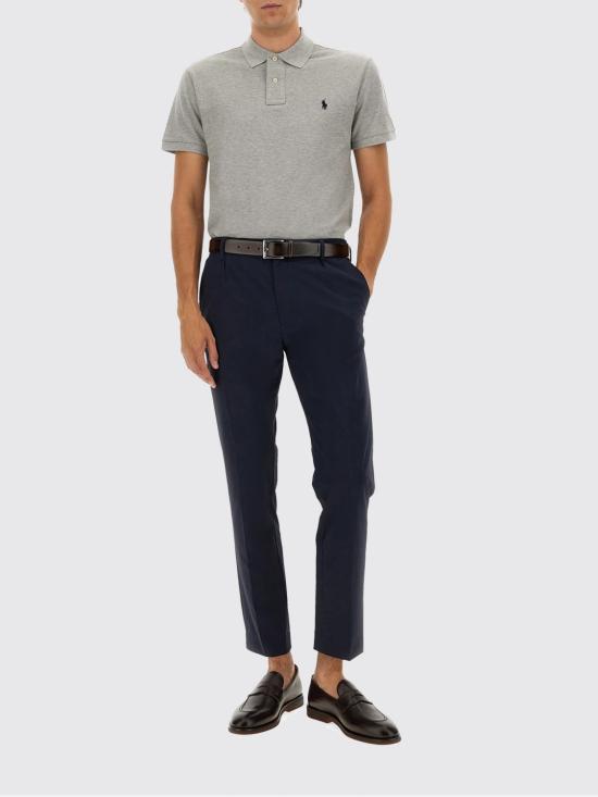 25FW 폴로 랄프로렌 폴로 티셔츠 710795080 005 Grey - POLO RALPH LAUREN