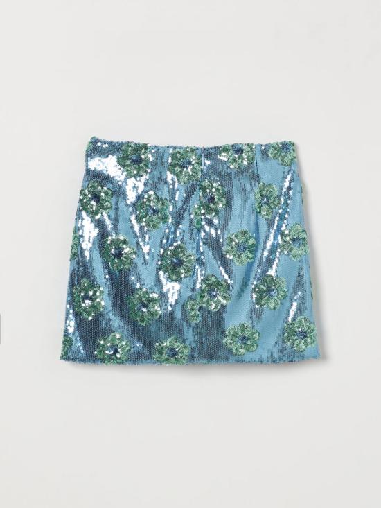 26SS [키즈] 핑코 스커트 KFGO0180TV114 9001 Blue - PINKO