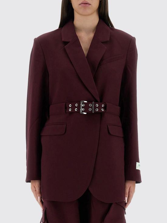 25FW 가니 수트 자켓 W0403 431 Burgundy