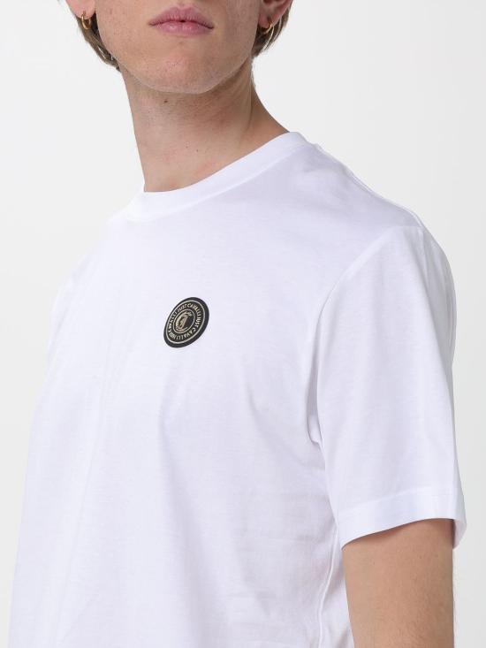 26SS 저스트까발리 반팔 티셔츠 80OAHT27CJ500 003 White - JUST CAVALLI