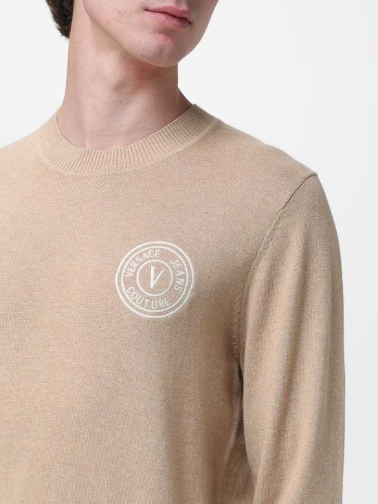 26SS 베르사체 스웨터 80GAFM00CM06H 755 Brown - VERSACE