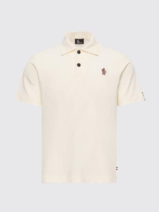 26SS 몽클레어 폴로 티셔츠 L10978A0000489AVZ 034 White