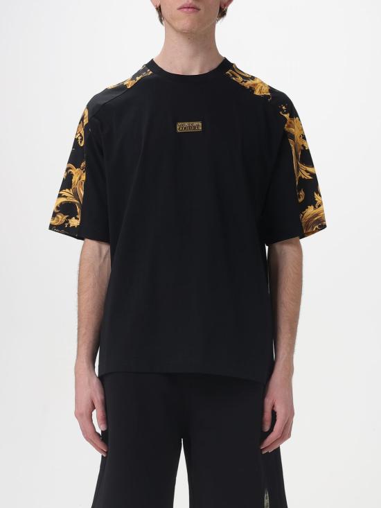 26SS 베르사체 반팔 티셔츠 80GAH610JS543 G89 Black 1