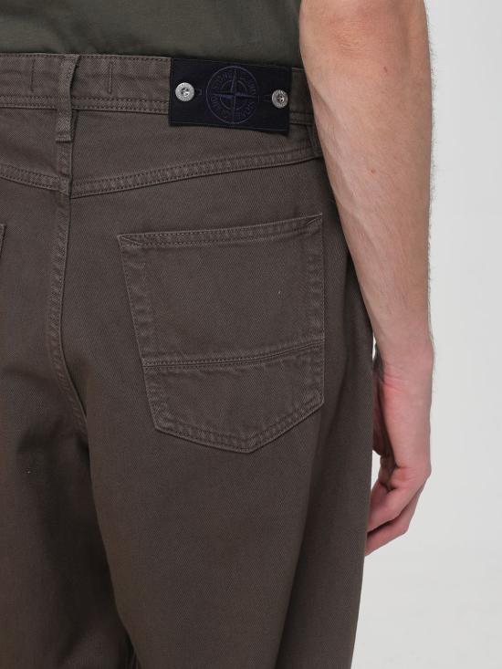 26SS 스톤 아일랜드 데님 팬츠 J100006S0J24 V007C Brown - STONE ISLAND