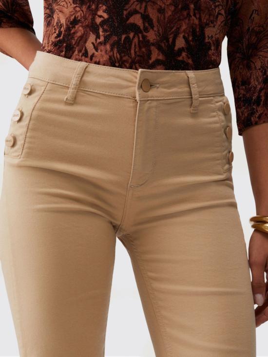26SS 리우조 스트레이트 팬츠 WA6403T367A 41208 Cream - LIU JO