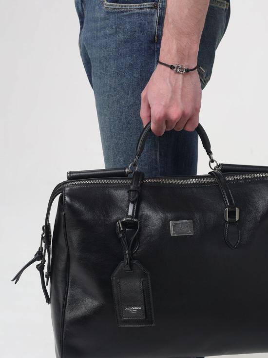 26SS 돌체앤가바나 브레이슬릿 WBP5L1W1111 N0012 Black - DOLCE & GABBANA