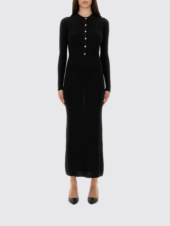 25FW 베르사체 롱 원피스 10203581A16171 1B000 Black