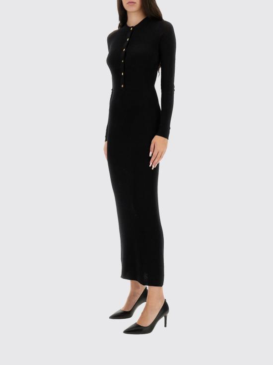 25FW 베르사체 롱 원피스 10203581A16171 1B000 Black - VERSACE