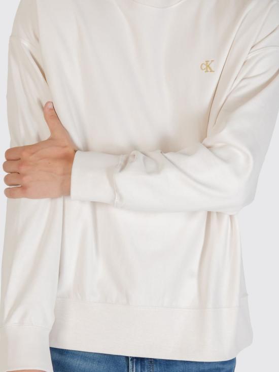 25FW 캘빈클라인 긴팔 티셔츠 LV04RC277G YAS Milk - CALVIN KLEIN