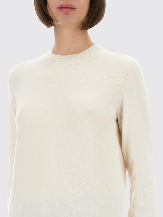 25FW 버버리 캐시미어 스웨터 8112123 Ivory - BURBERRY