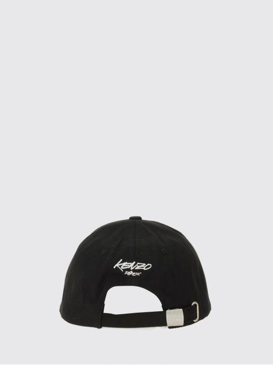 25FW 겐조 X FUTURA 2000 자수 볼캡 FF68AC311F44 99 Black - KENZO