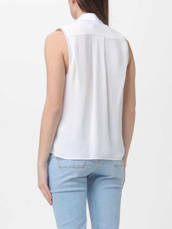 26SS 엘리자베타프랜치 탑 CA13461E2 360 Ivory - ELISABETTA FRANCHI