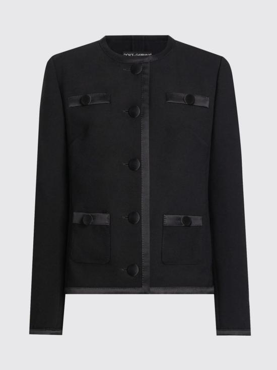 25FW 돌체앤가바나 자켓 F27EBTFU2L8 N0000 Black - DOLCE & GABBANA