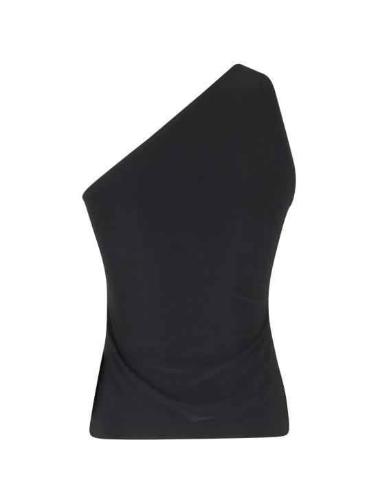 26SS 노마카말리 긴팔 티셔츠 KK4256PLT13001 BLACK Black - NORMA KAMALI