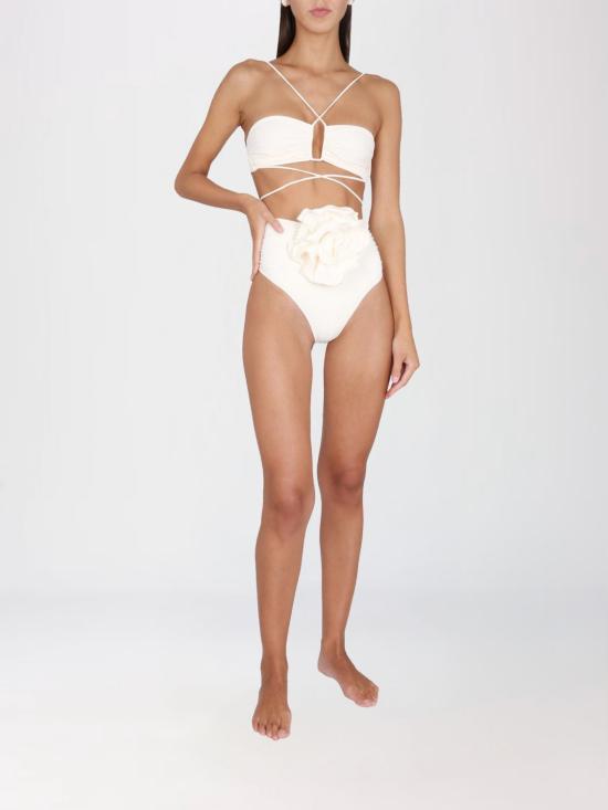 25FW 마그다뷰트림 원피스 수영복 813721 CREAM Ivory - MAGDA BUTRYM