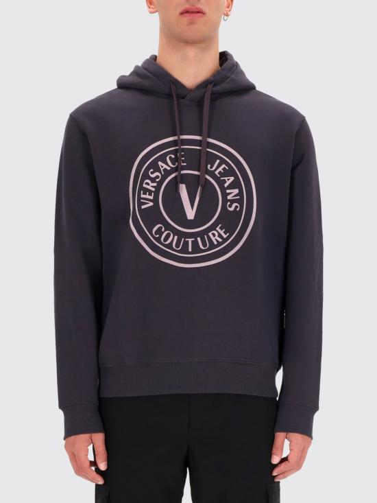 25FW 베르사체 긴팔 티셔츠 79GAIE06CF02E 831 Grey - VERSACE