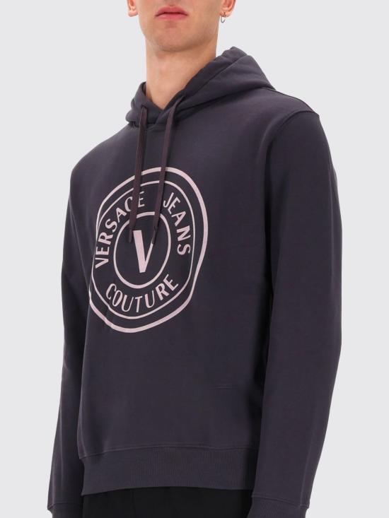 25FW 베르사체 긴팔 티셔츠 79GAIE06CF02E 831 Grey - VERSACE