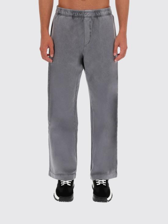 25FW 베르사체 스트레이트 팬츠 79GAAE00CF00E 831 Grey