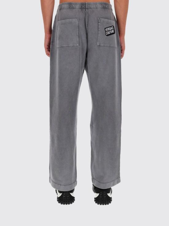25FW 베르사체 스트레이트 팬츠 79GAAE00CF00E 831 Grey - VERSACE