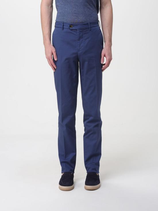 26SS 브루넬로 쿠치넬리 코튼 스트래치 미드 라이즈 슬림 핏 치노 M289LI1770 C6049 Denim