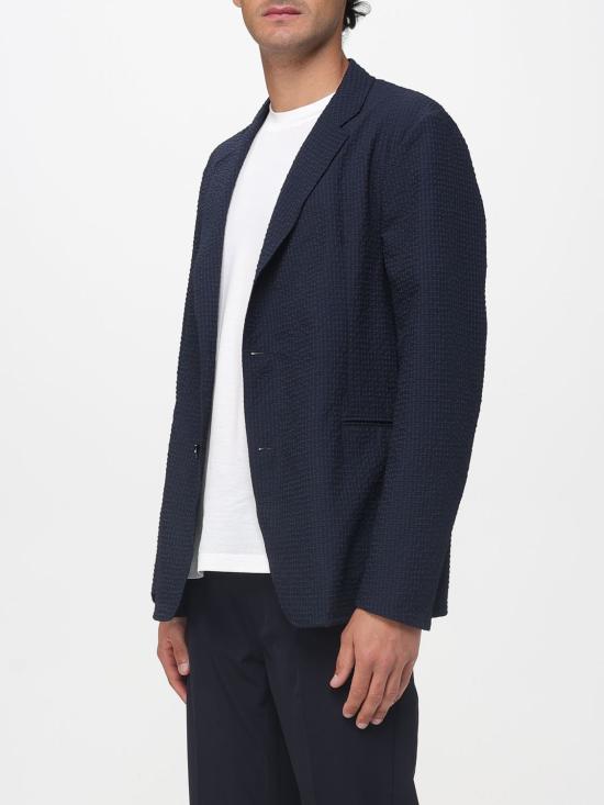 26SS 엠포리오 아르마니 자켓 EM005801TE20392 UB109 Blue - EMPORIO ARMANI