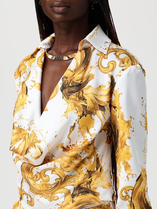 26SS 베르사체 셔츠 80HAL212NS820 G03 White - VERSACE