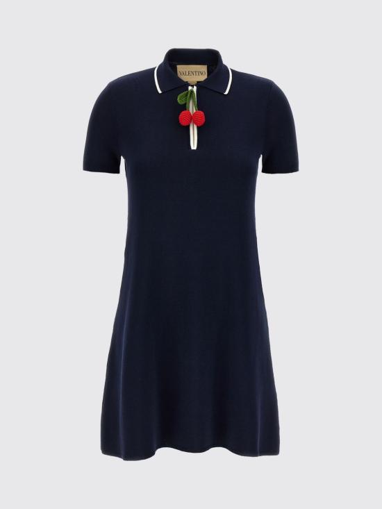 25FW 발렌티노 가라바니 롱 원피스 7B3KD13X9EQ 671 Blue