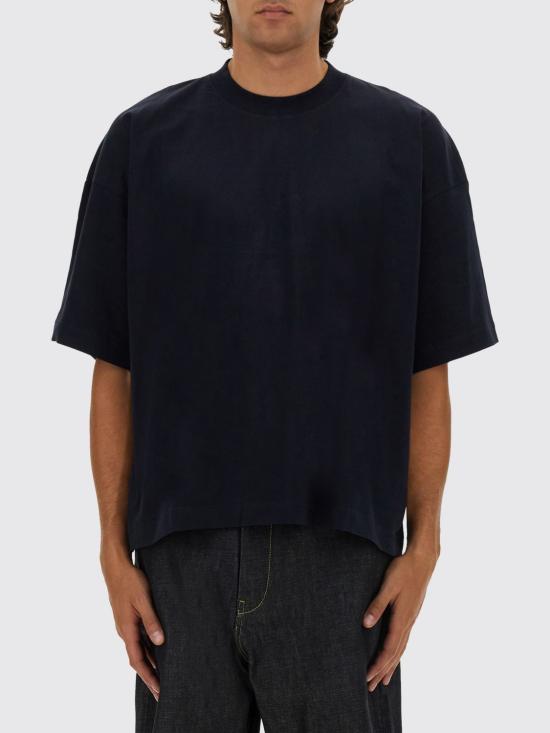 25FW 스튜디오 니콜슨 반팔 티셔츠 PIUSNM1327 DARKESTNAVY Blue