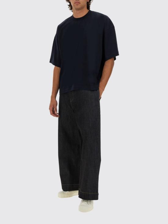 25FW 스튜디오 니콜슨 반팔 티셔츠 PIUSNM1327 DARKESTNAVY Blue - STUDIO NICHOLSON