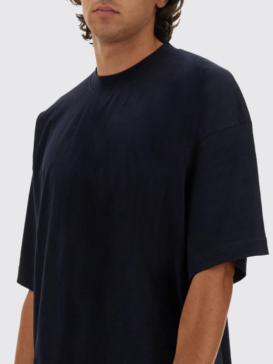 25FW 스튜디오 니콜슨 반팔 티셔츠 PIUSNM1327 DARKESTNAVY Blue - STUDIO NICHOLSON