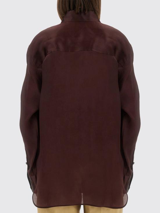 25FW 케이트 셔츠 24043002 599 Burgundy - KHAITE