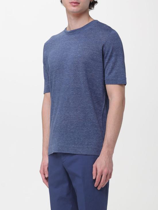 26SS 브루넬로 쿠치넬리 스웨터 M2L00340 C7860 Denim - BRUNELLO CUCINELLI