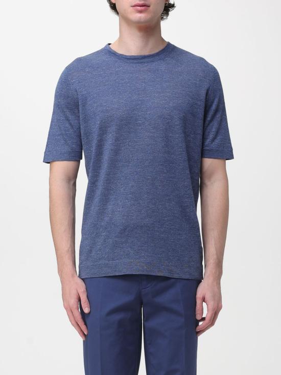 26SS 브루넬로 쿠치넬리 스웨터 M2L00340 C7860 Denim