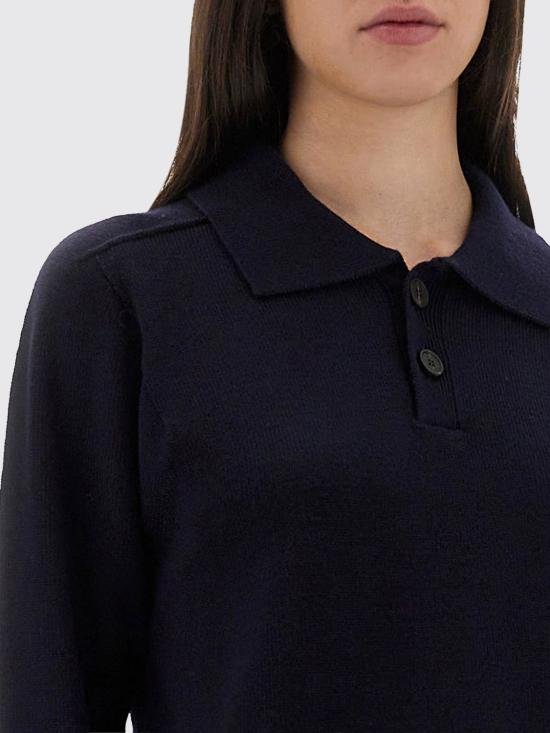 25FW 스튜디오 니콜슨 폴로 티셔츠 SARKSN1503 NAVY Blue - STUDIO NICHOLSON