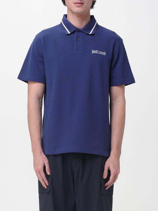 26SS 저스트까발리 폴로 티셔츠 80OAGT12CJ506 204 Blue