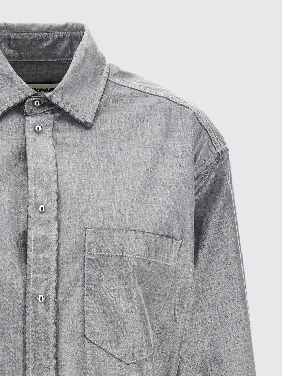 25FW 다크파크 탑 WSH04DFL02 0077 Silver - DARKPARK