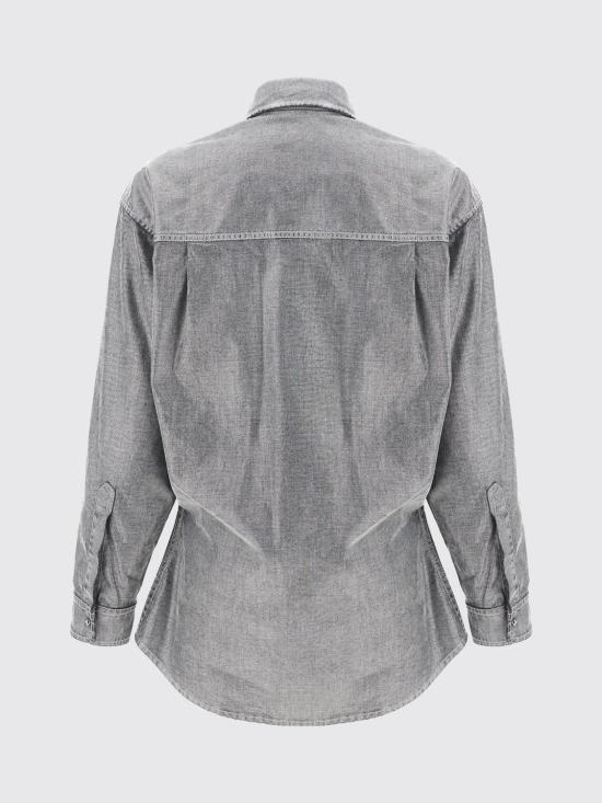 25FW 다크파크 탑 WSH04DFL02 0077 Silver - DARKPARK