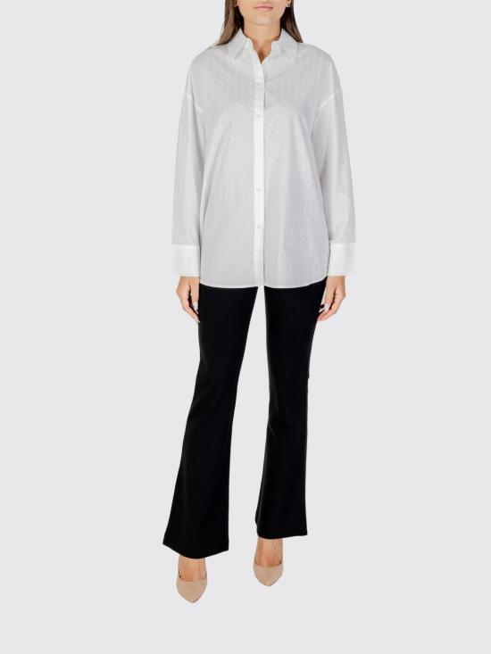 25FW 알마니 셔츠 XW001424AF16631 U0002 White - ARMANI