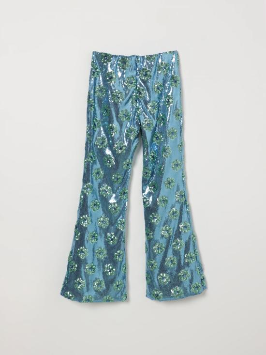 26SS [키즈] 핑코 트레이닝/조거 팬츠 KFPA0520TV114 9001 Blue - PINKO