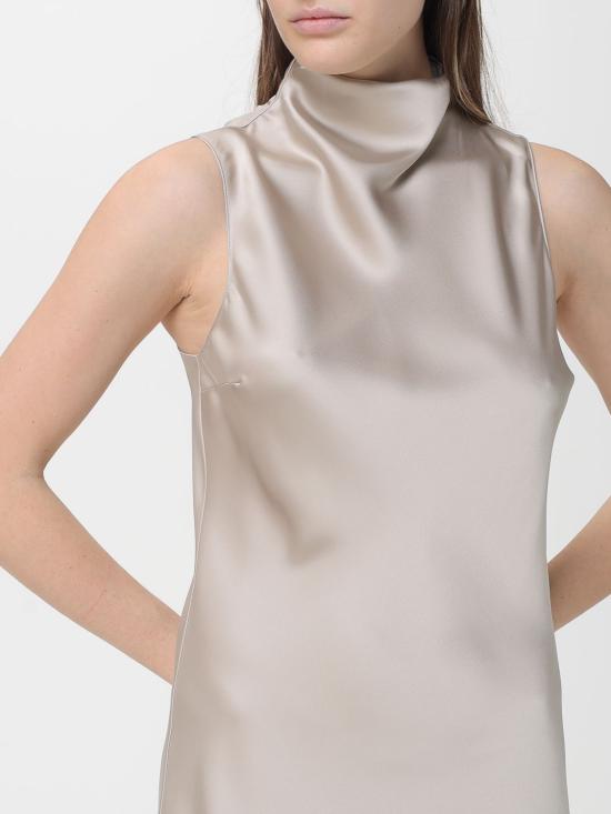 26SS 파트리지아페페 롱 원피스 8A1627A269 S748 Grey - PATRIZIA PEPE