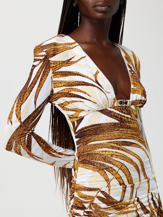 26SS 저스트까발리 롱 원피스 80PAO957JS560 638 Gold - JUST CAVALLI