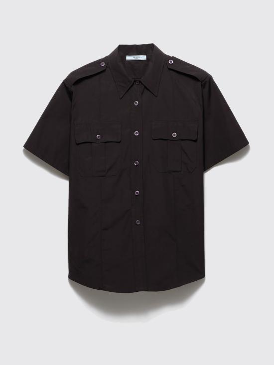 26SS 프라다 셔츠 P411JSOOO1XV2 F0002 Black