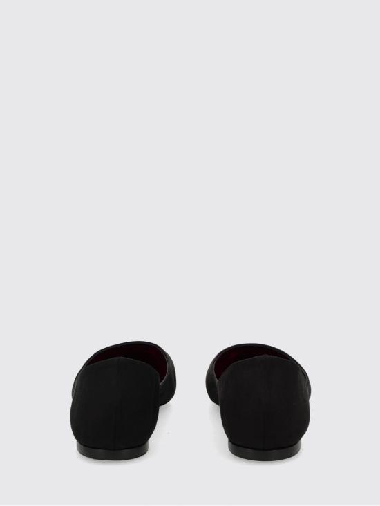 25FW 생로랑 플랫 슈즈 8412869QN00 1000 Black - SAINT LAURENT